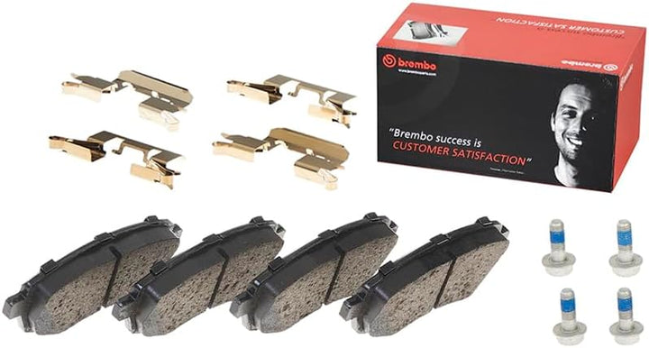 Brembo P 24 072 Bremsbelagsatz, Scheibenbremse - (4-teilig)