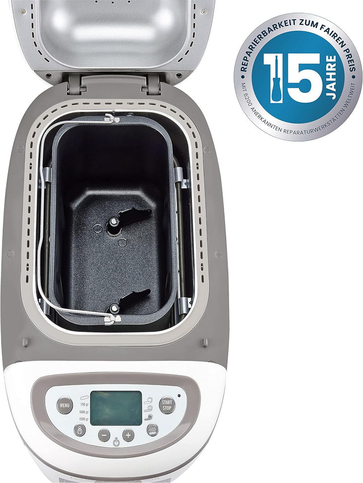 Moulinex OW6101 Home Bread Baguette Brotbackautomat | für bis zu 1,5 kg Brot | 16 Programme | hausge