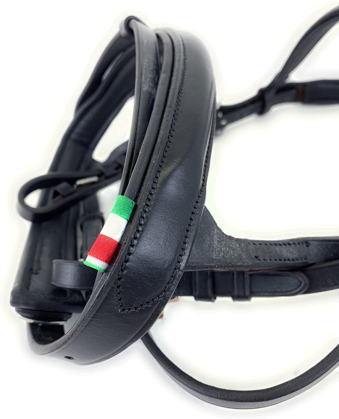 Horses Leder Trense Trieste Schwarz Cob, Schwarz Cob