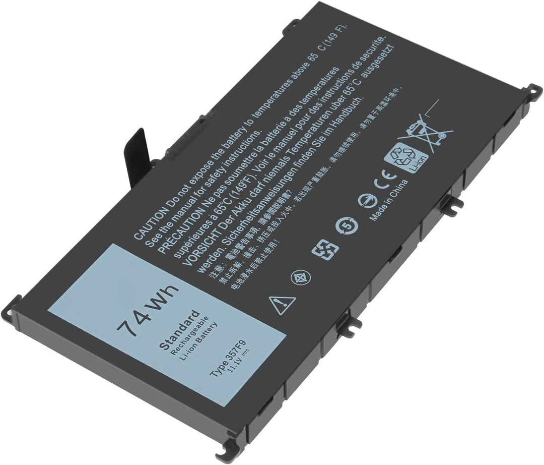 Exmate 357F9 0GFJ6 Akku für Dell Inspiron 15 7000 Series 7566 7567 7557 7559 5576 5577 INS15PD-1548B