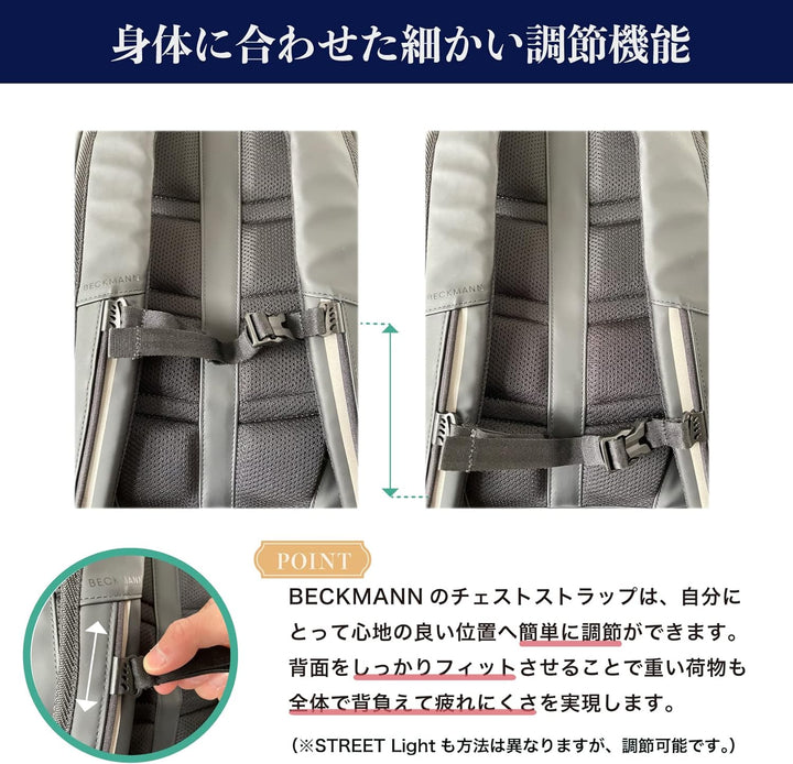 BECKMANN Street Go Backpack Green