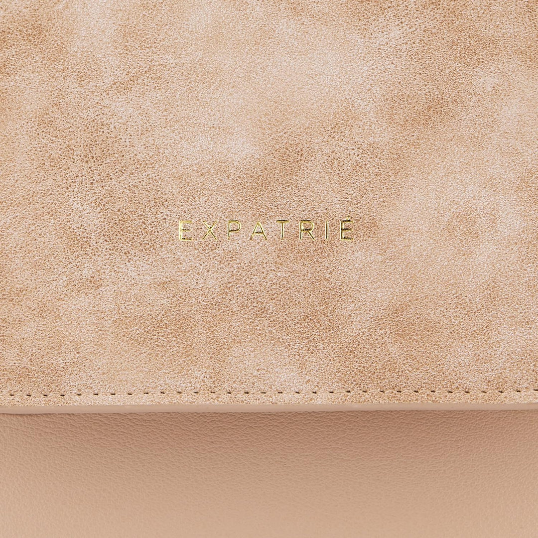 Expatrié Umhängetasche Damen Klein - Louise Medium - Moderne Crossbody Bag aus Veganem Leder - Tasch