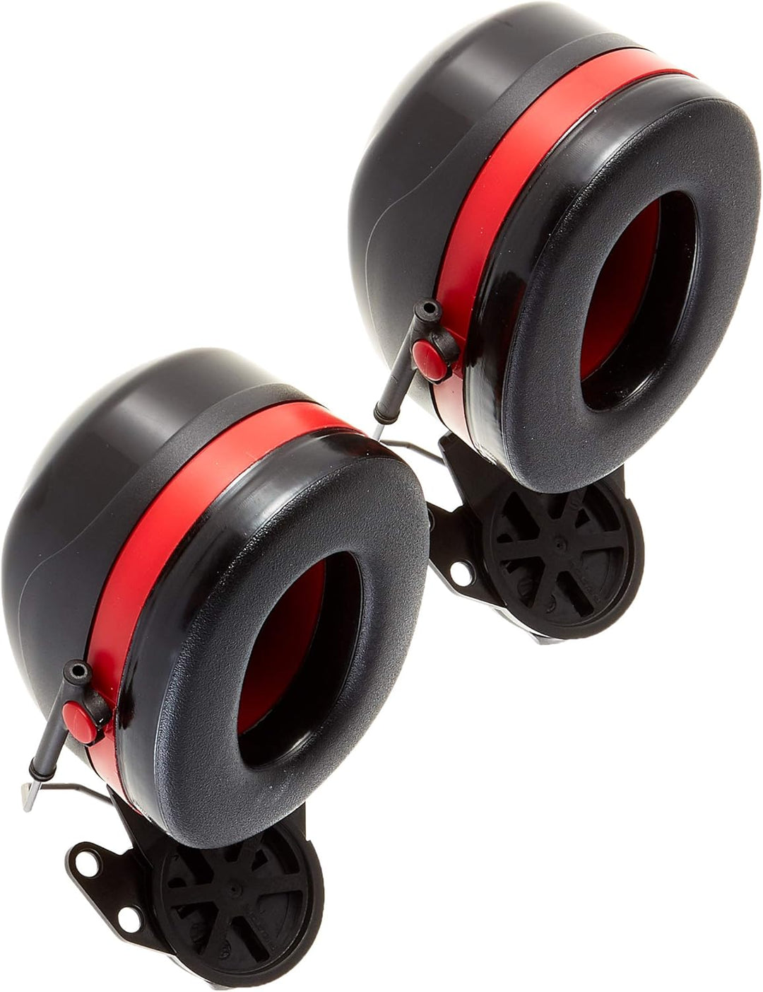 3M PELTOR Optime III Kapselgehörschützer, 34 dB, schwarz/rot, Helmbefestigung, Einheitsgrösse, H540P