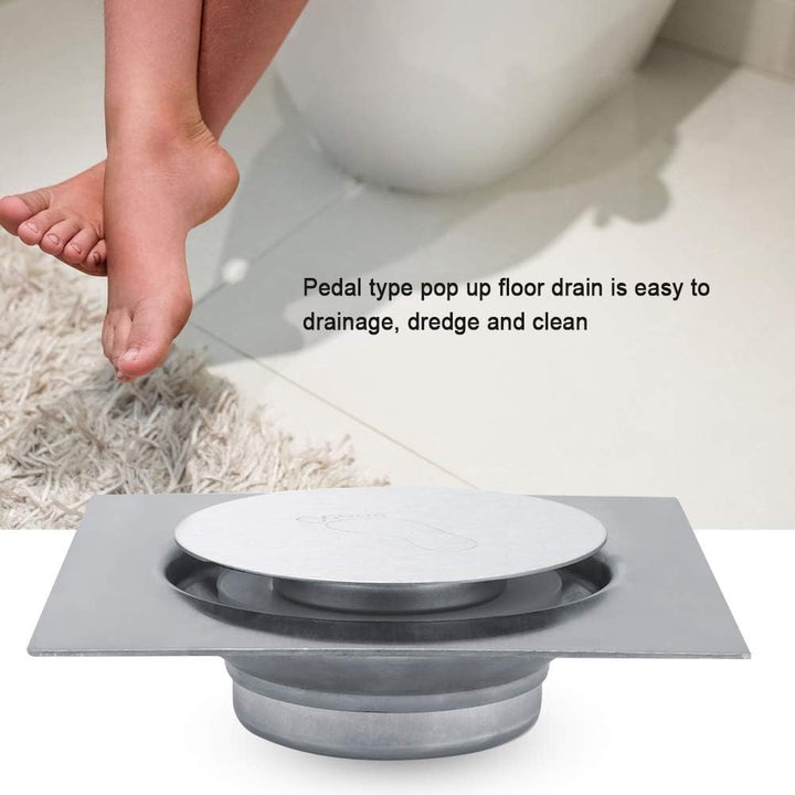 Bodenablauf Edelstahl Duschablauf Shower Drain Sieb Protector für Badezimmer Waschküche Küche Zubehö