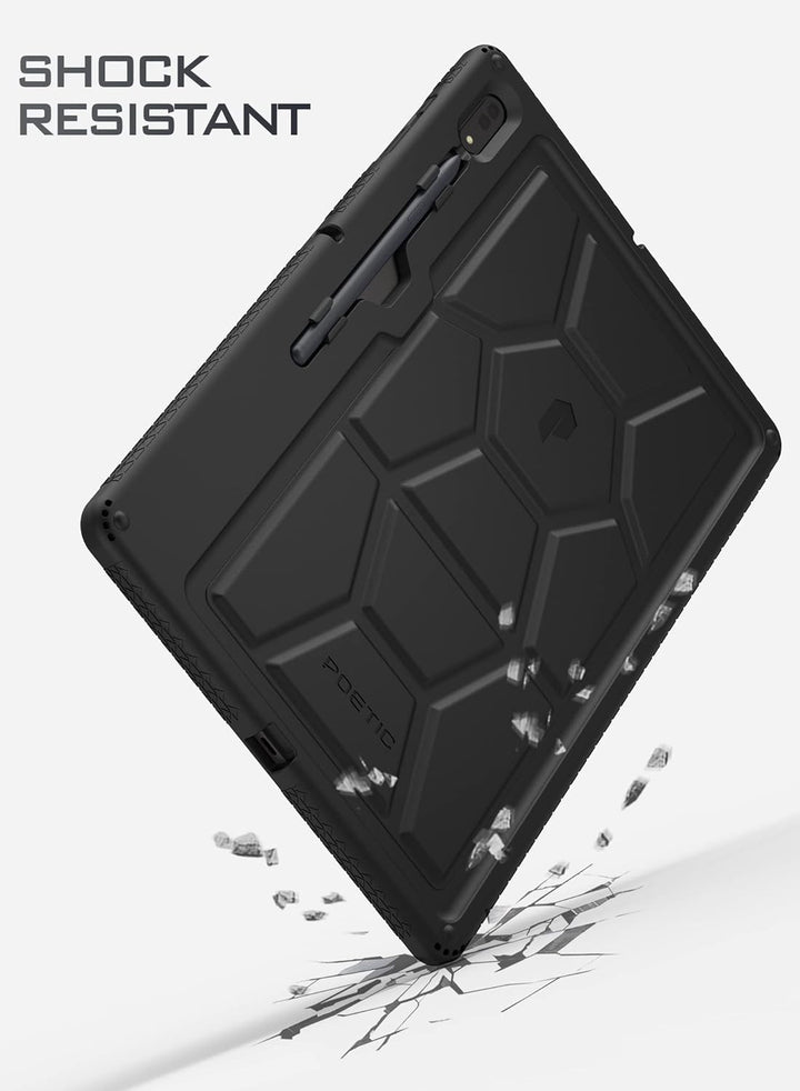 Poetic TurtleSkin Schutzhülle für Samsung Galaxy Tab S8 Ultra Hülle 14,6 Zoll 2022, strapazierfähig,