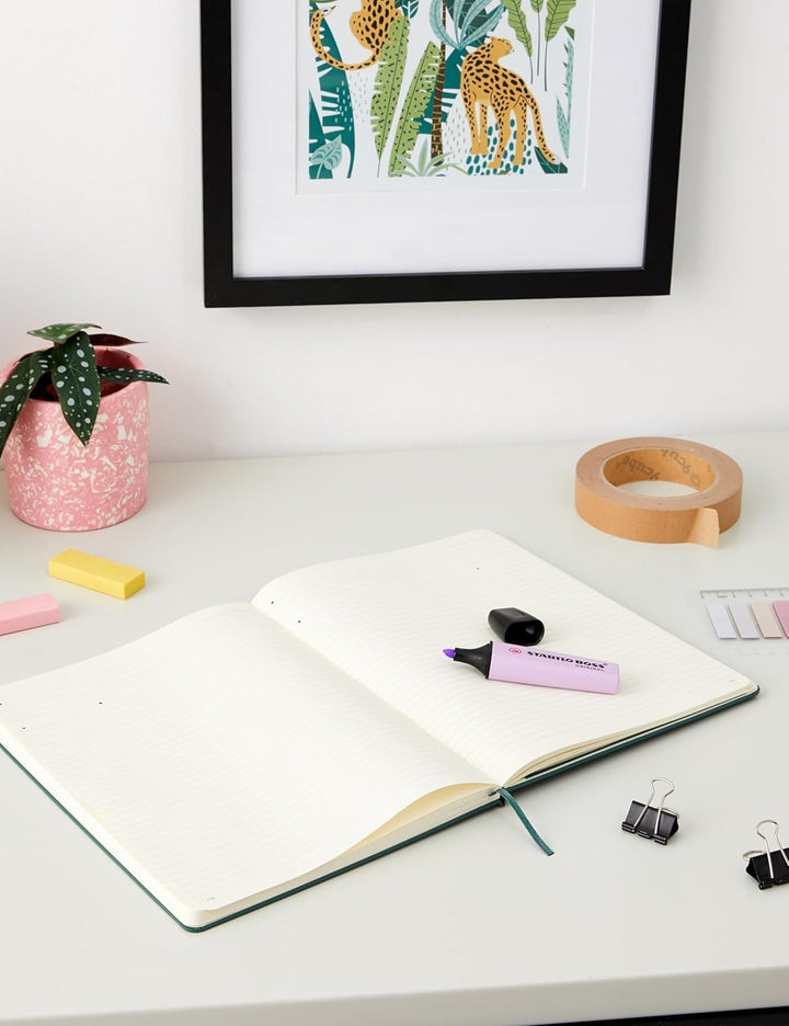 Moleskine Pro Notebook Professionelles Arbeitsnotizbuch (Hardcover mit Elastischem Verschluss, Extra