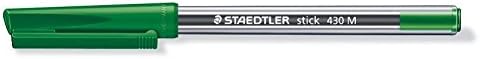 Staedtler Stick 430 M-5CP5 Kugelschreiber Strichbreite M 50 Stück grün