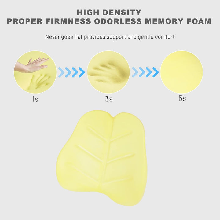 Livtribe Rückenkissen,Memory Foam Lendenkissen Auto,Ergonomisches Lendenwirbelstützkissen für Bürost