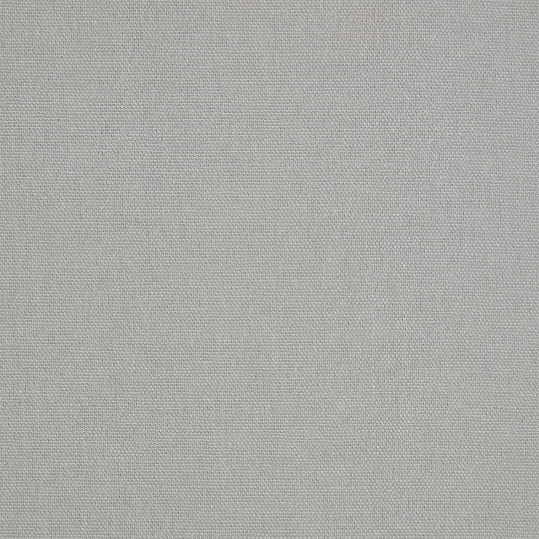 HOMESCAPES 2er Set eifarbige Ösen Gardinen je B117 x L137 cm aus 100% Baumwolle, blickdichte Vorhäng