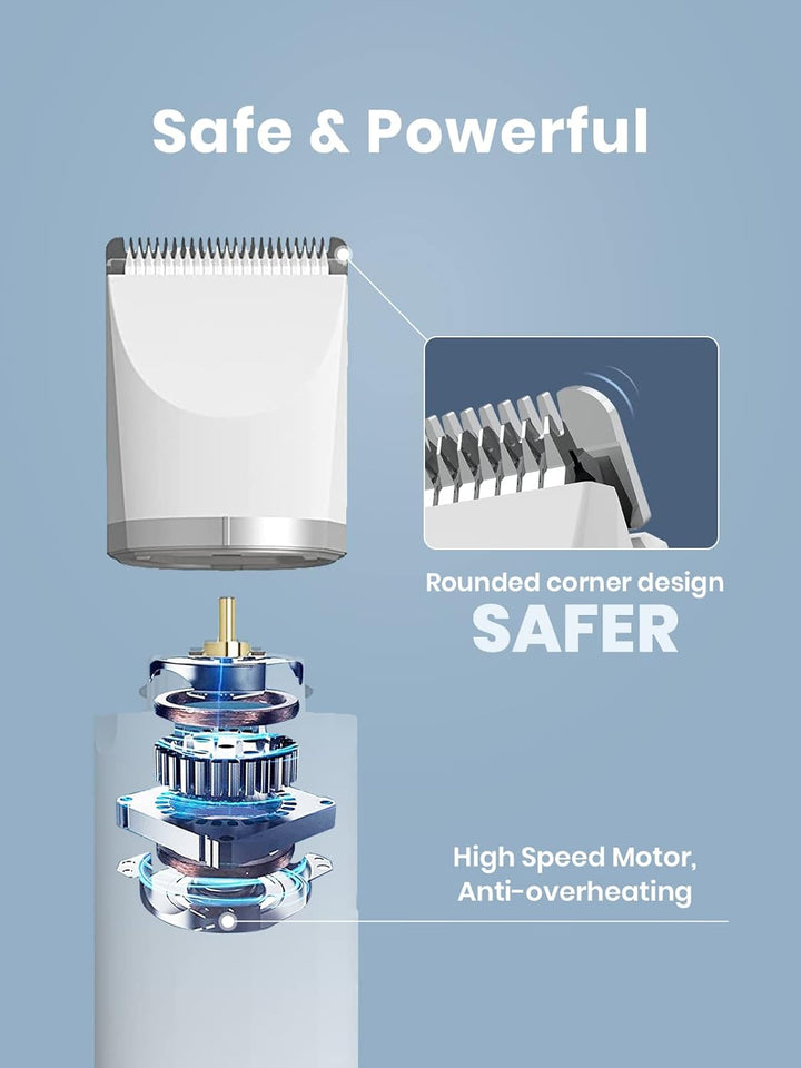 2 in 1 Hundeschermaschine und Hundepflege Hängematte Set, Leise Hundeschermaschine Schermaschine für