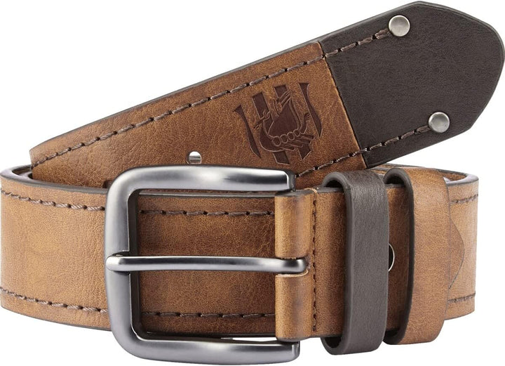 Jan Vanderstorm Herren Gürtel Borak Hellbraun 105, Hellbraun 105