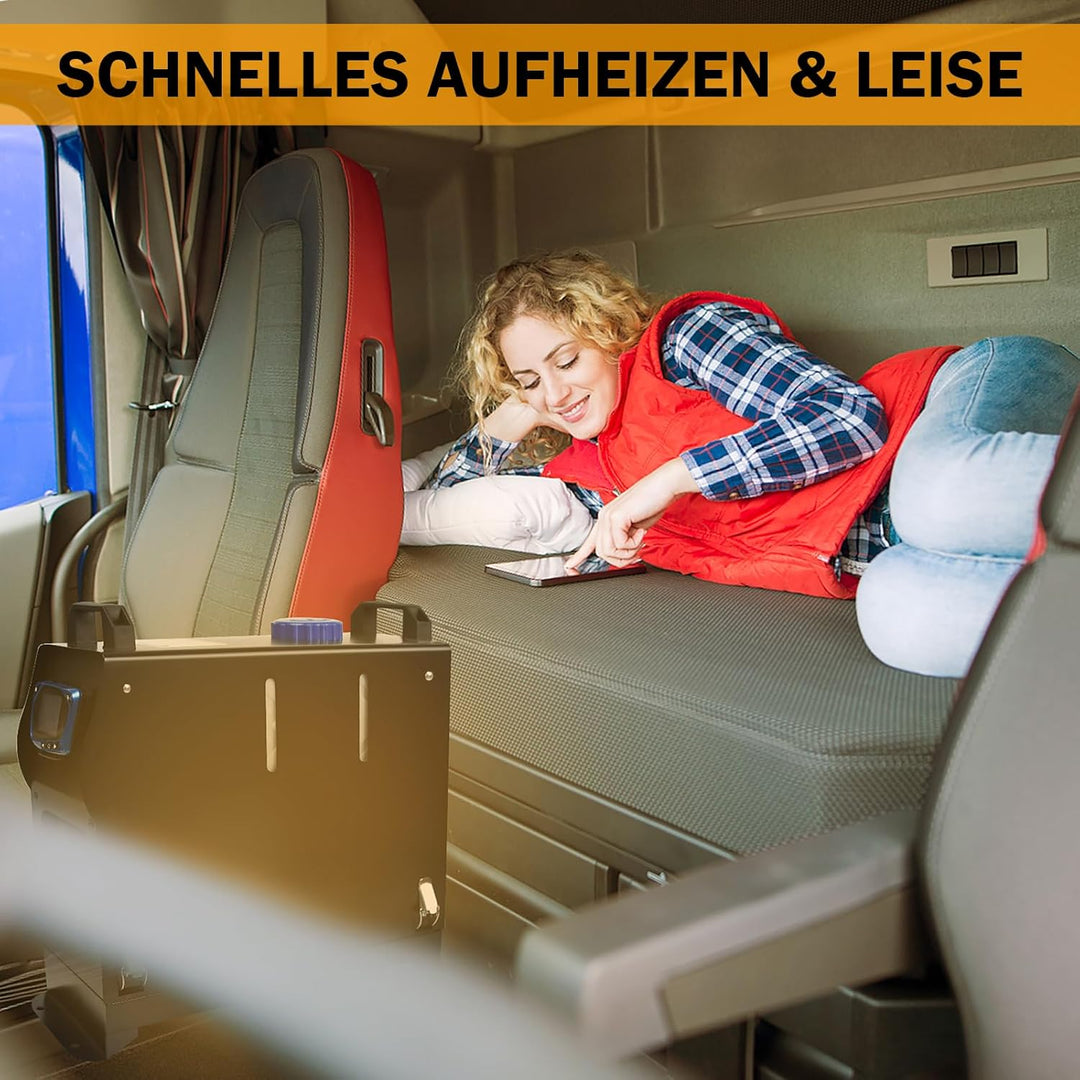 UISEBRT 8KW Standheizung Diesel Lufterhitzer 12V, Air Diesel Heizung Dieselheizung mit SchalldÀmpfer