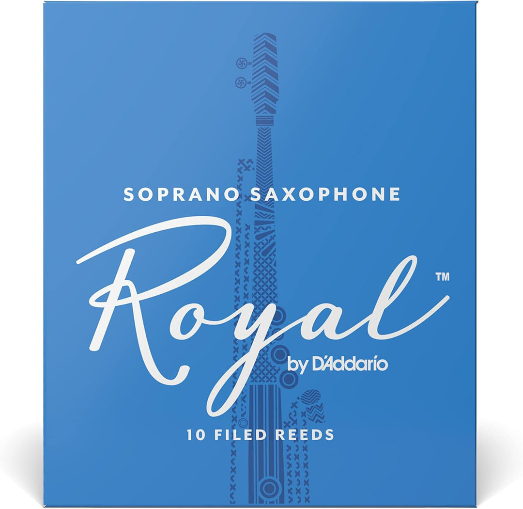 Royal Blätter für Sopransaxophon Stärke 4.0 (10 Stück), Stärke 4.0