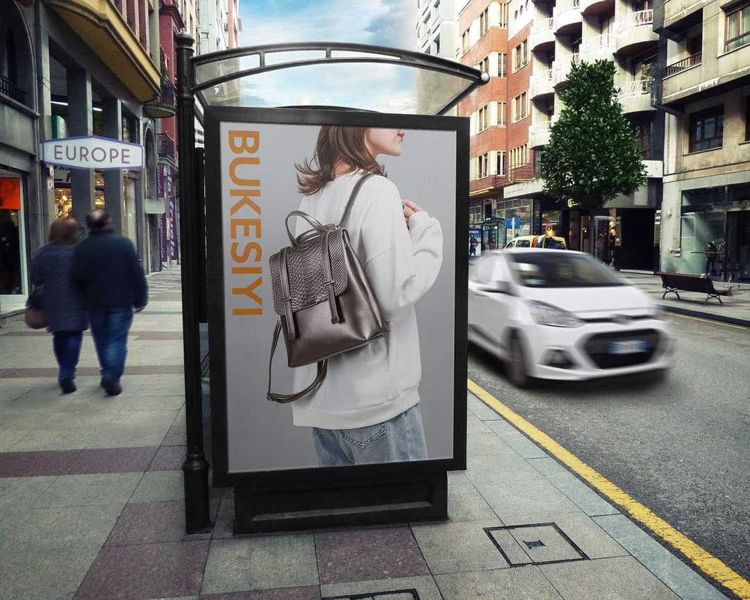 BUKESIYI Damen Tasche Rucksack Handtasche Frauen Backpack Klein Anti Diebstahl Schulrucksack Laptop