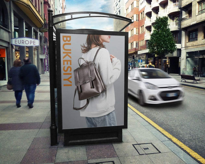 BUKESIYI Damen Tasche Rucksack Handtasche Frauen Backpack Klein Anti Diebstahl Schulrucksack Laptop