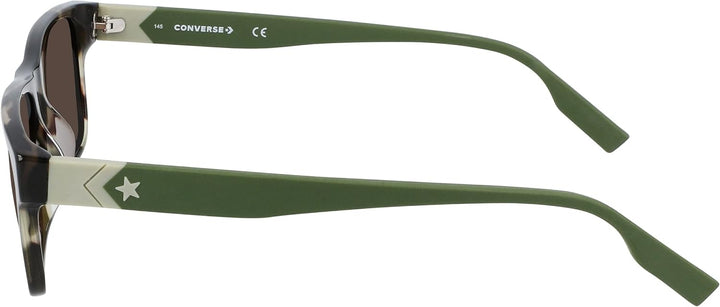Converse Unisex Cv520s Rise Up Sunglasses, 360 Cargo Tortoise, 55