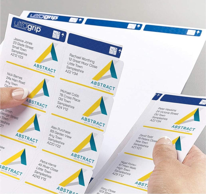 Avery L7159-40 Etiketten, 63,5 x 33,9 mm, Weiss