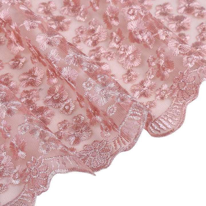 KOJOOIN Trachtenkleid Dirndl Kurz Damen Mid mit Spitzenschürze 2tlg. für Oktoberfest von Gr 34 bis 4