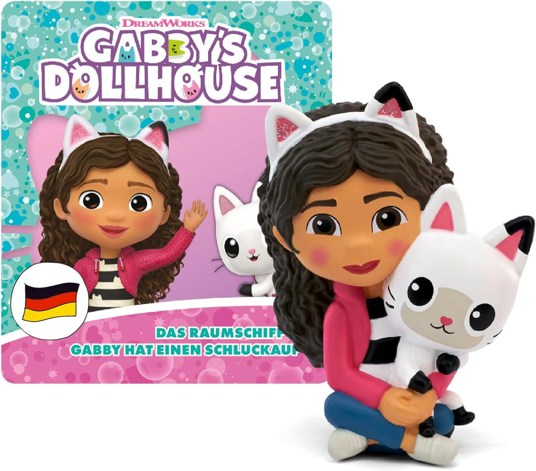 tonies Hörfigur für Toniebox, Gabby's Dollhouse – Das Raumschiff / Gabby hat einen Schluckauf, Hörsp