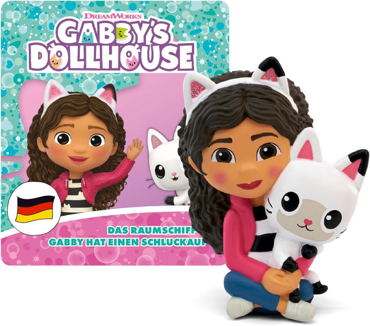 tonies Hörfigur für Toniebox, Gabby's Dollhouse – Das Raumschiff / Gabby hat einen Schluckauf, Hörsp