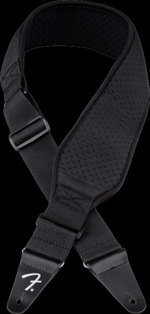 Fender© Swell Neoprene Strap, 7,5cm, Schwarz, Schwarz