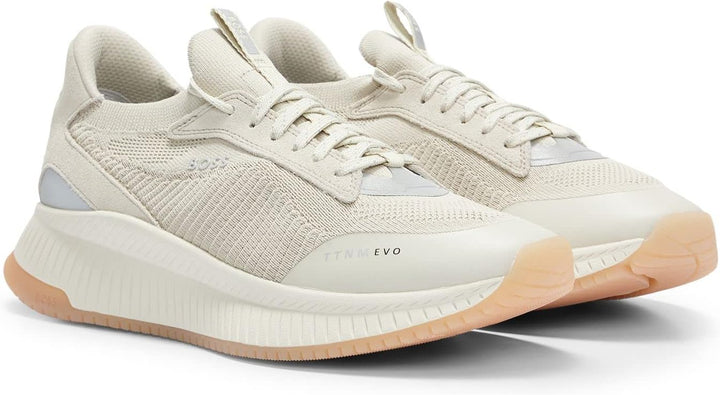 BOSS Herren Ttnm Evo_slon_knsd Running 44 EU Hellbeige, 44 EU Hellbeige