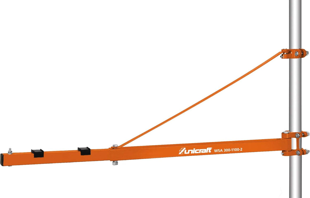 Unicraft Schwenkarm Wandarm WSA 300-1100-2 (für Elektro-Seilzüge, Tragkraft 300 kg, Ausladung 1100 m