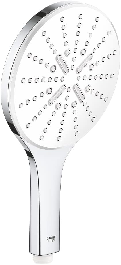 GROHE Rainshower SmartActive 150 - Handbrause (wassersparend, 3 Strahlarten, Universal Befestigungss