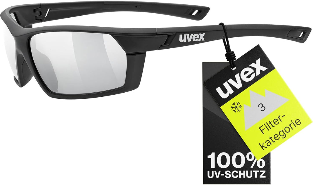 uvex Unisex Sportstyle 225 Sportbrille (1er Pack)