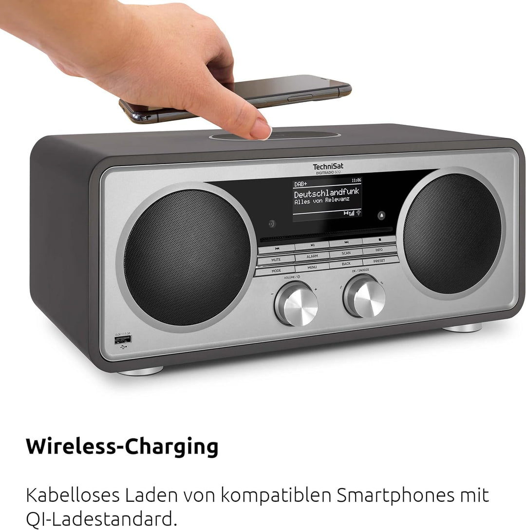 TechniSat DIGITRADIO 602 - Kompaktanlage mit 70 Watt 2.1 Lautsprechersystem (Stereo Musik-Center mit