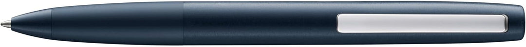LAMY aion Kugelschreiber 277- Einzigartiger Kuli aus Aluminium in der Farbe dunkelblau, seidenmatt m