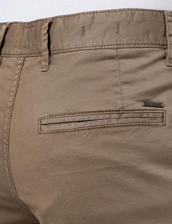 BOSS Herren Schino-Slim-Shorts S Shorts 31 Beige/Khaki250, 31 Beige/Khaki250