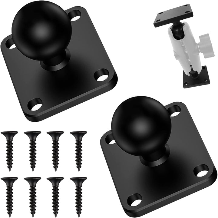 Ram Mount Arm Handyhalter Fahrrad Kugelkopf Wandhalterung Square Base 2 Stck 1" Handyhalterung zum S