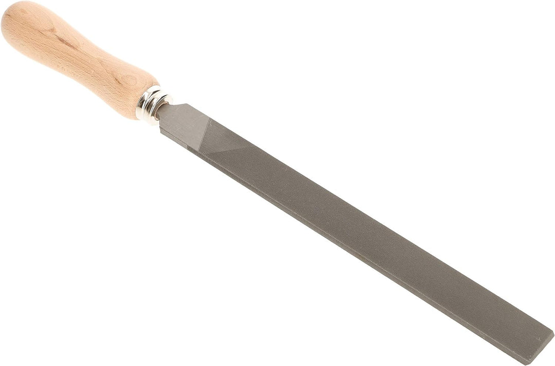 KOTARBAU® Werkstattfeile Flach Länge: 250 mm Hieb 3 (Fein) Handfeile Flachfeile Metallfeile für Meta