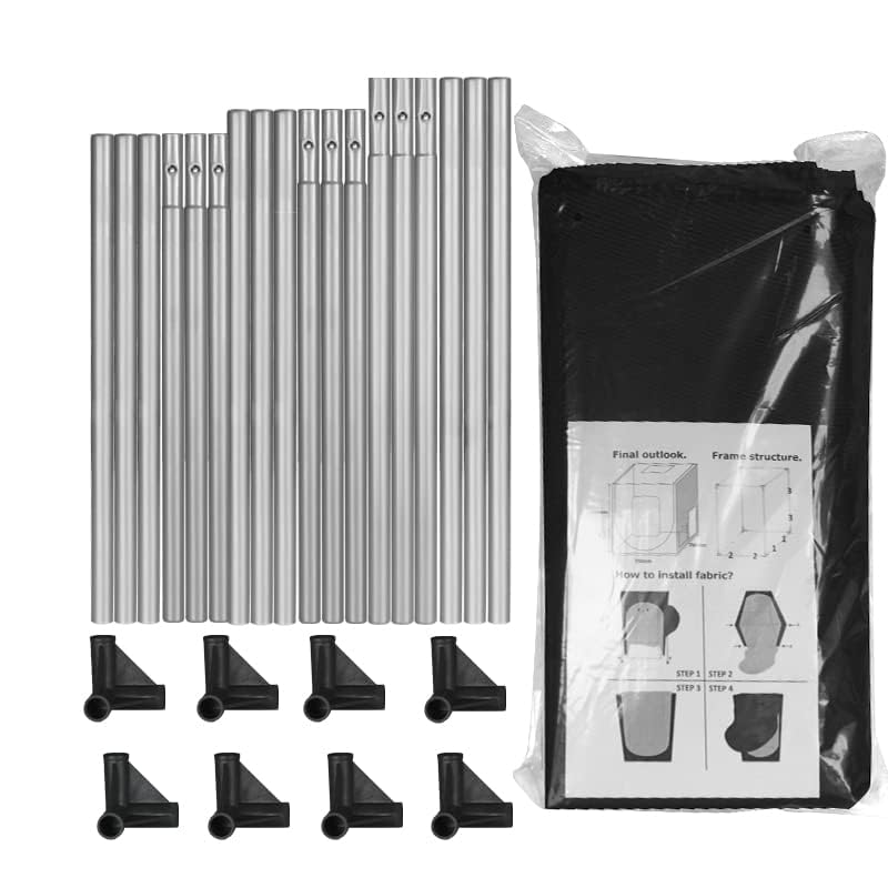 Longer 3D Drucker Gehäuse – Feuersicher, Staubdicht & Temperaturkonstant (73x76x72 cm) – Aus PVC-bes