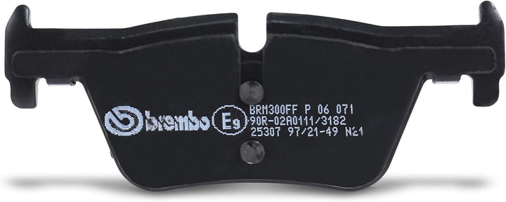 Brembo P06071 Hintere Bremsbeläge, Anzahl 4