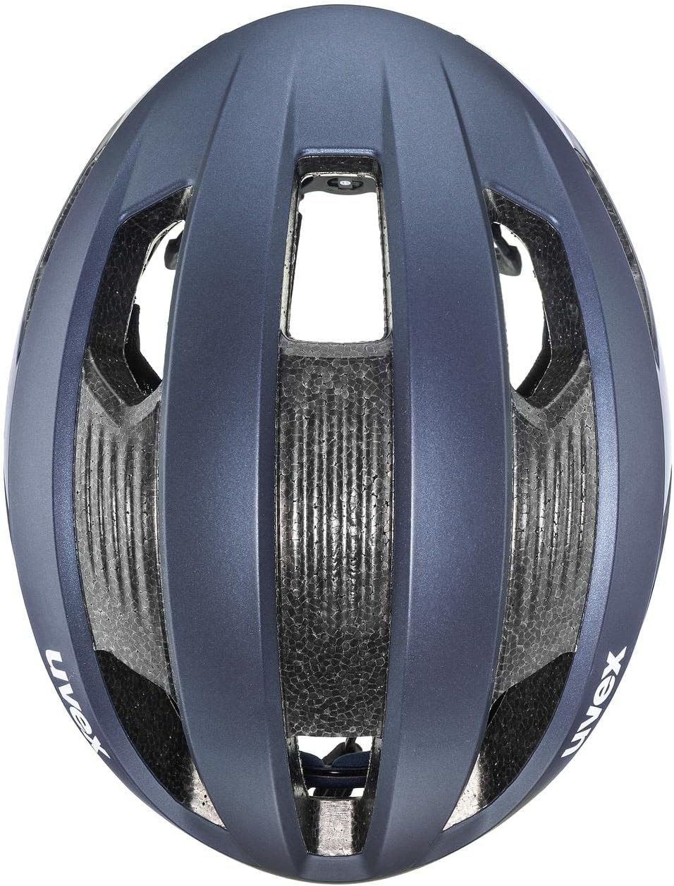 Uvex Rise CC Rennrad Fahrrad Helm matt blau/schwarz 2024 52-56 cm, 52-56 cm