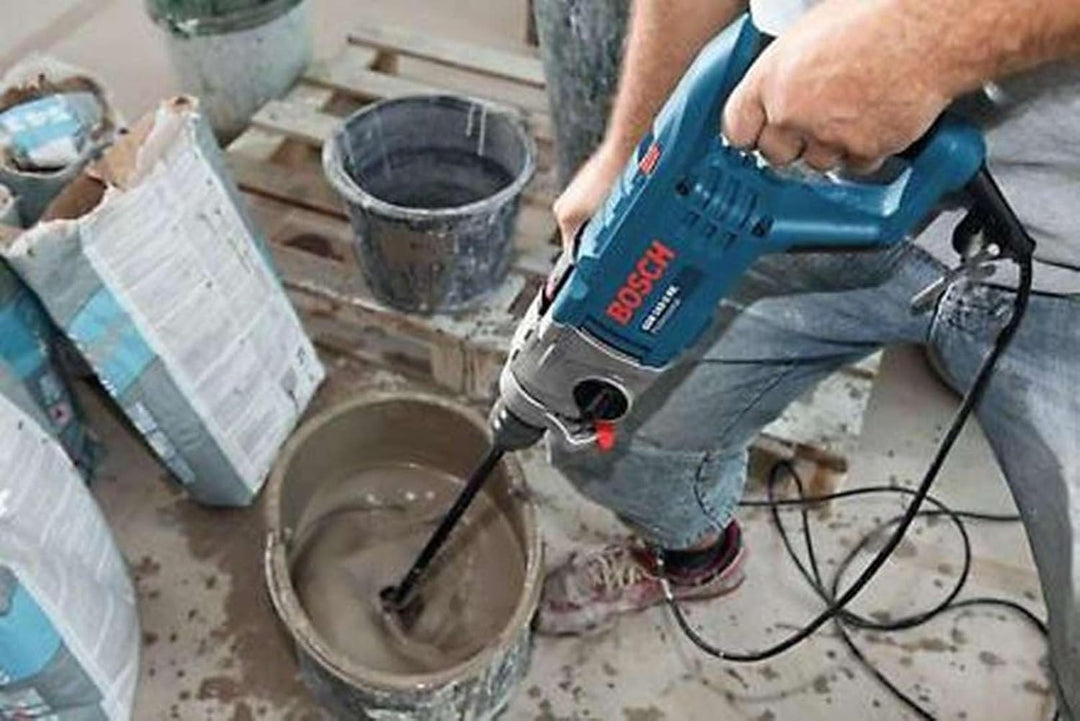 Bosch Professional Schlagbohrmaschine GSB 162-2 RE (inkl. Zusatzhandgriff, Tiefenanschlag, Zahnkranz