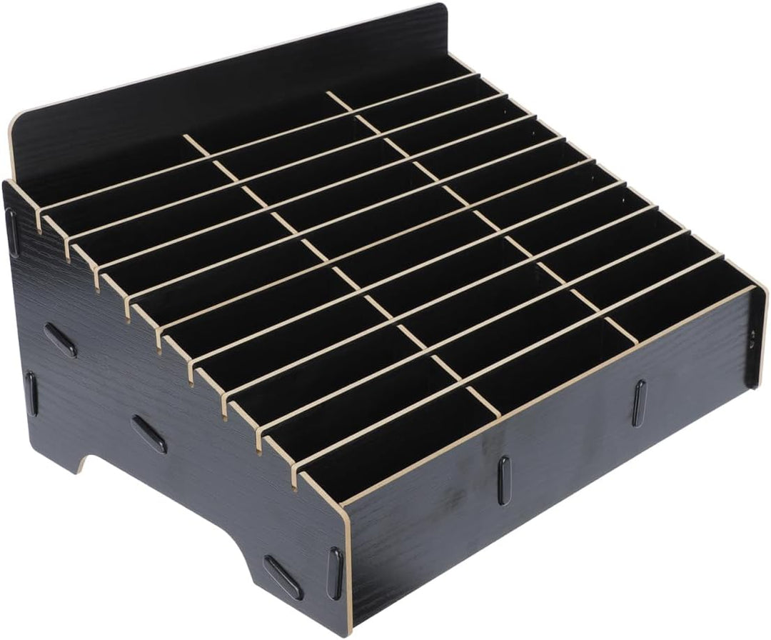 TOPBATHY Handy-Aufbewahrungsbox 30-Fächer- -Handy-Desktop-Organizer Telefonmanagement-Aufbewahrung M