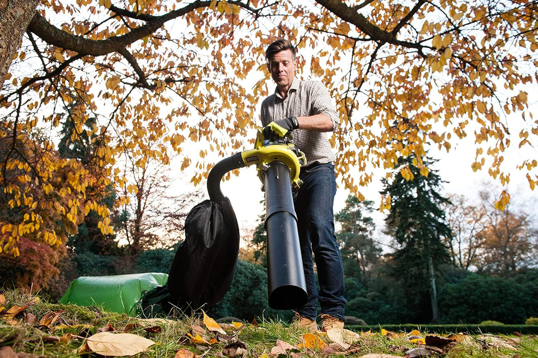 RYOBI Universal Laubfangsack RAC365 (Auffangen von Laubmengen bis zu 200 l, für Anschlüssen von bis