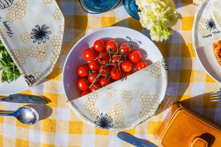 8er Set Bienenwachstücher für Lebensmittel I Beeswax Wrap I Bienenwachstuch I Wachstuch I Wiederverw