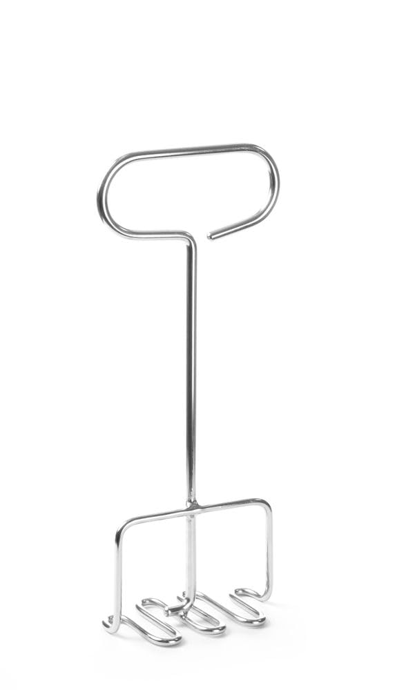 HENDI Kartoffelstampfer, Gemüsestampfer, Geschirrspülmaschinengeeignet, 130x(H)355mm, Edelstahl 130x