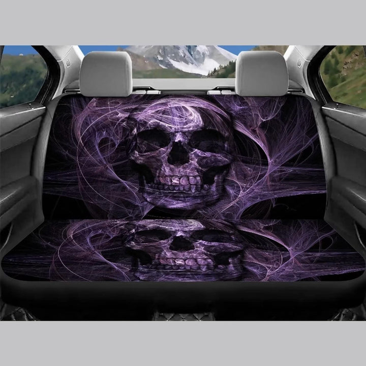 chaqlin 3D Schädel Druck Autositzbezüge Full Set für Damen Herren Auto Innenraum Zubehör Vordersitze