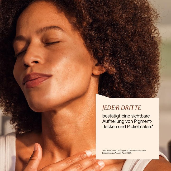 JUNGLÜCK Vitamin C Serum intensiv | Schenkt dir einen strahlenden und gleichmässigen Teint Braun, Br