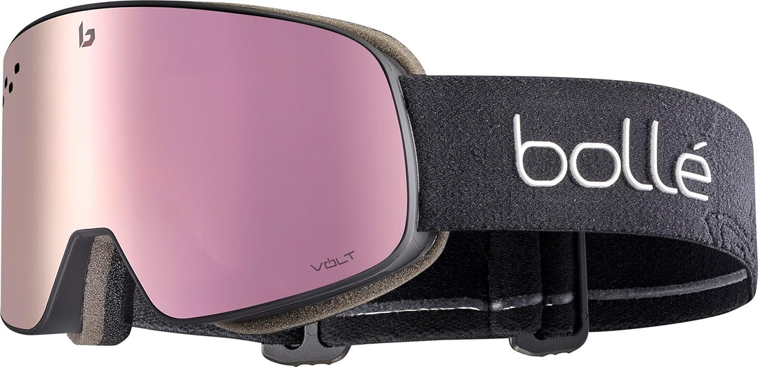 Bollé Unisex Nevada Skibrille (1er Pack) M Schwarz, M Schwarz