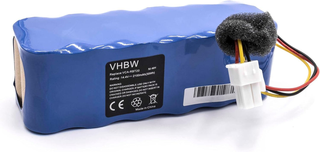 vhbw Akku Ersatzakku NiMH 2100mAh (14.4V) kompatibel mit Samsung Navibot der SR-Series, Ersatz für S