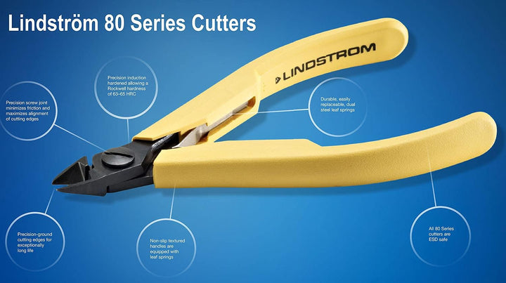 Bahco 8161 Seitenschneider "80er-Serie" Ultra mit Ausgekehlten Kopf