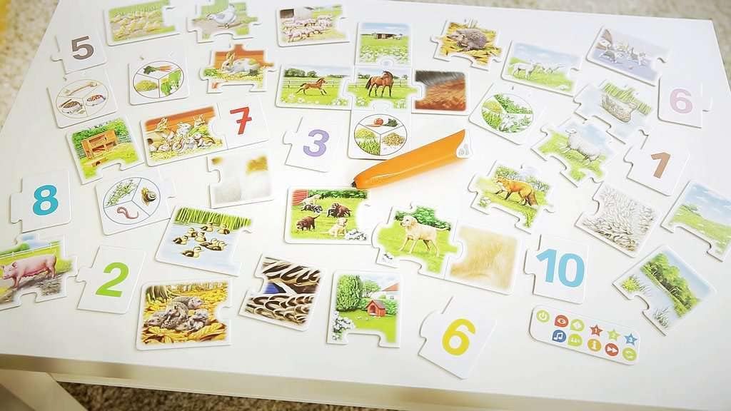 Ravensburger tiptoi 00776 - Alle meine Tiere - Spiel ab 3 Jahren - Lerne spielerisch die Zahlen von