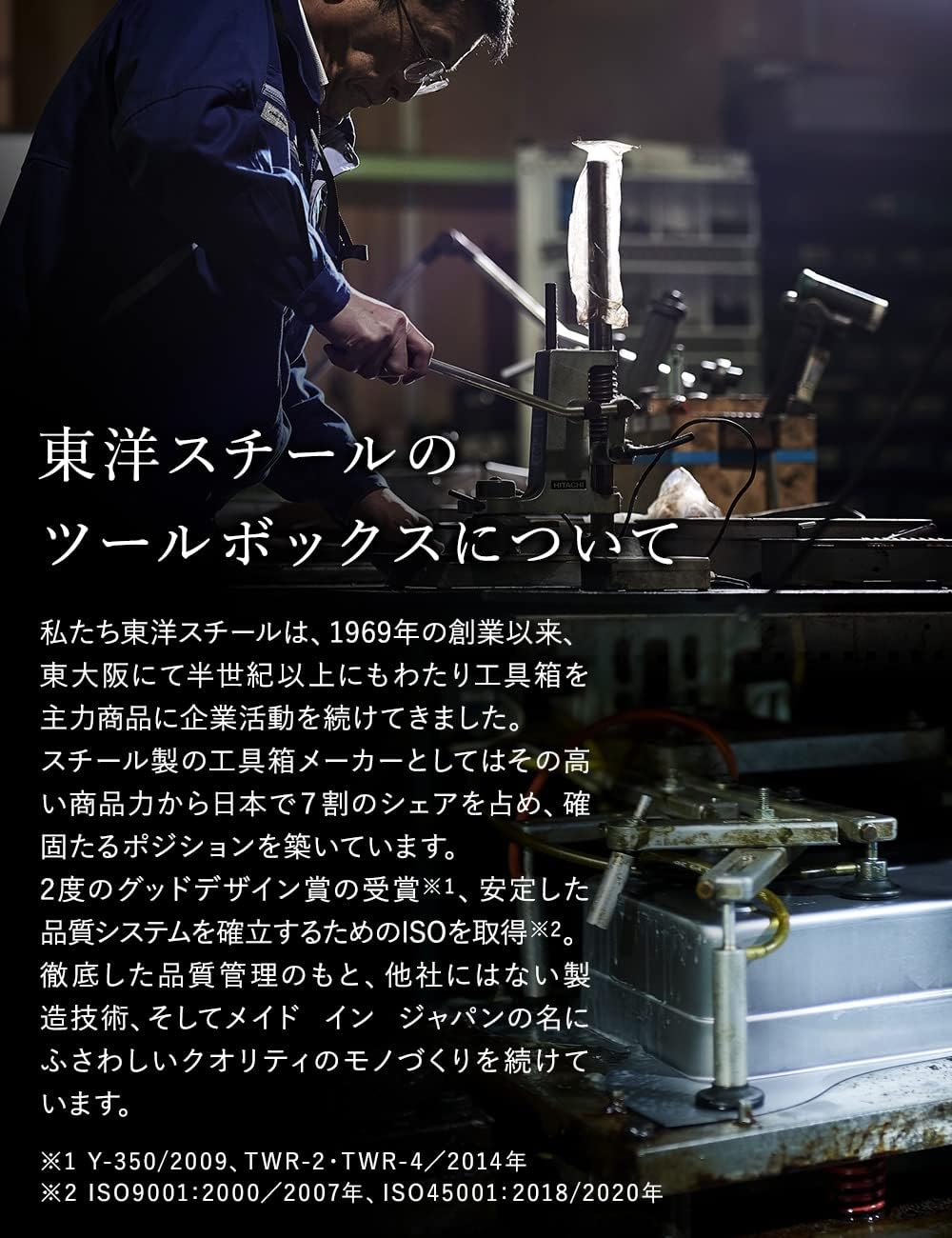 Hip Roof Tool Box Y-280-B by Toyo