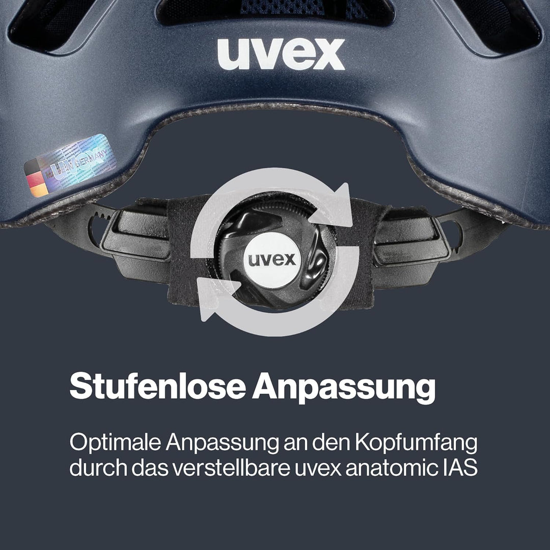 uvex urban Planet - nachhaltiger Fahrradhelm für Damen und Herren 58-61 cm Single deep space matt, 5